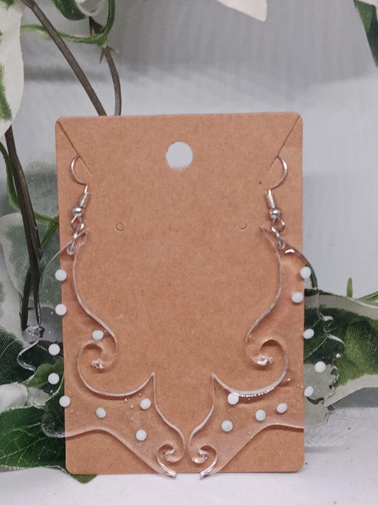 Boucle d'oreilles visages
