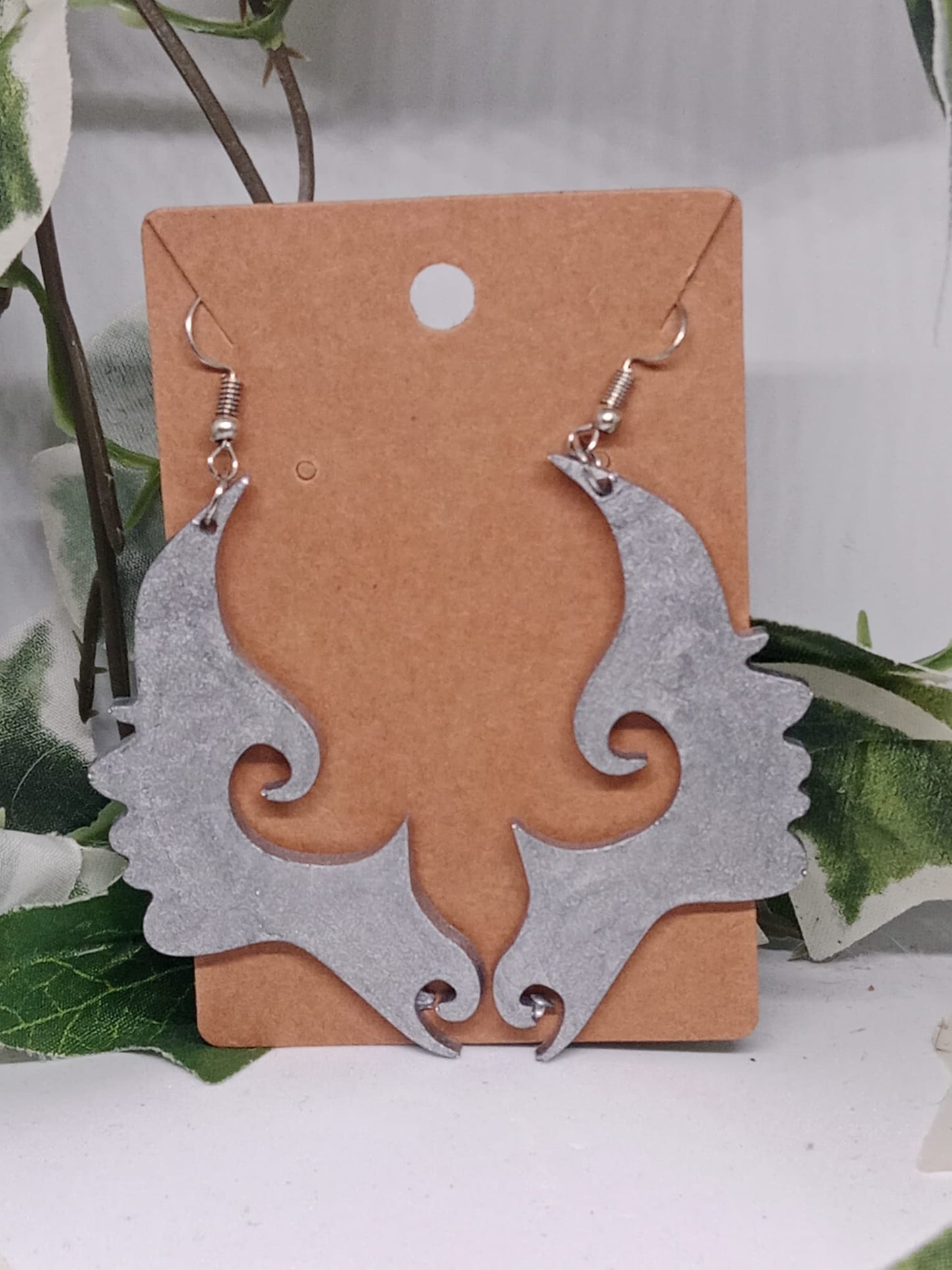 Boucle d'oreilles visages