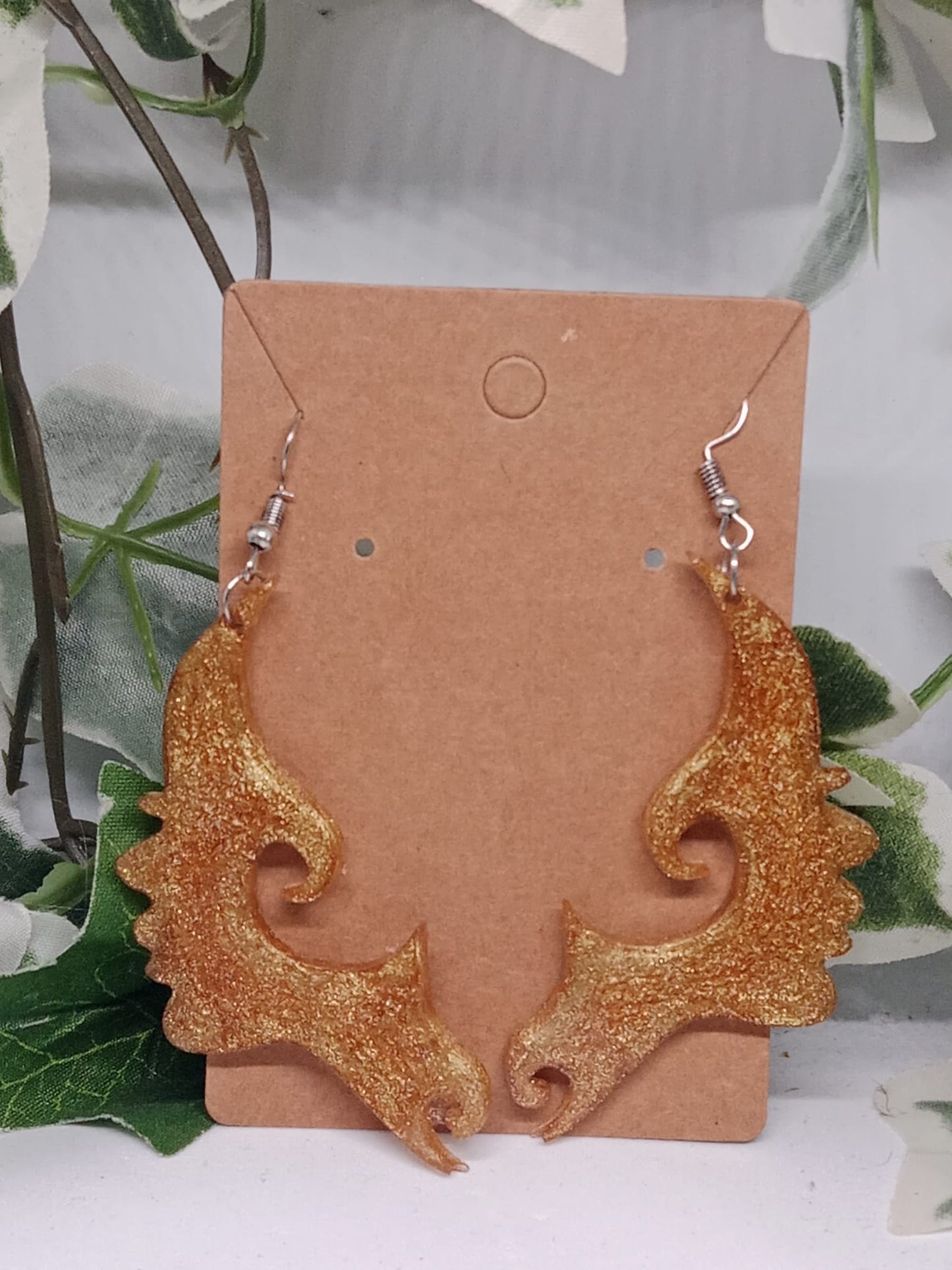 Boucle d'oreilles visages