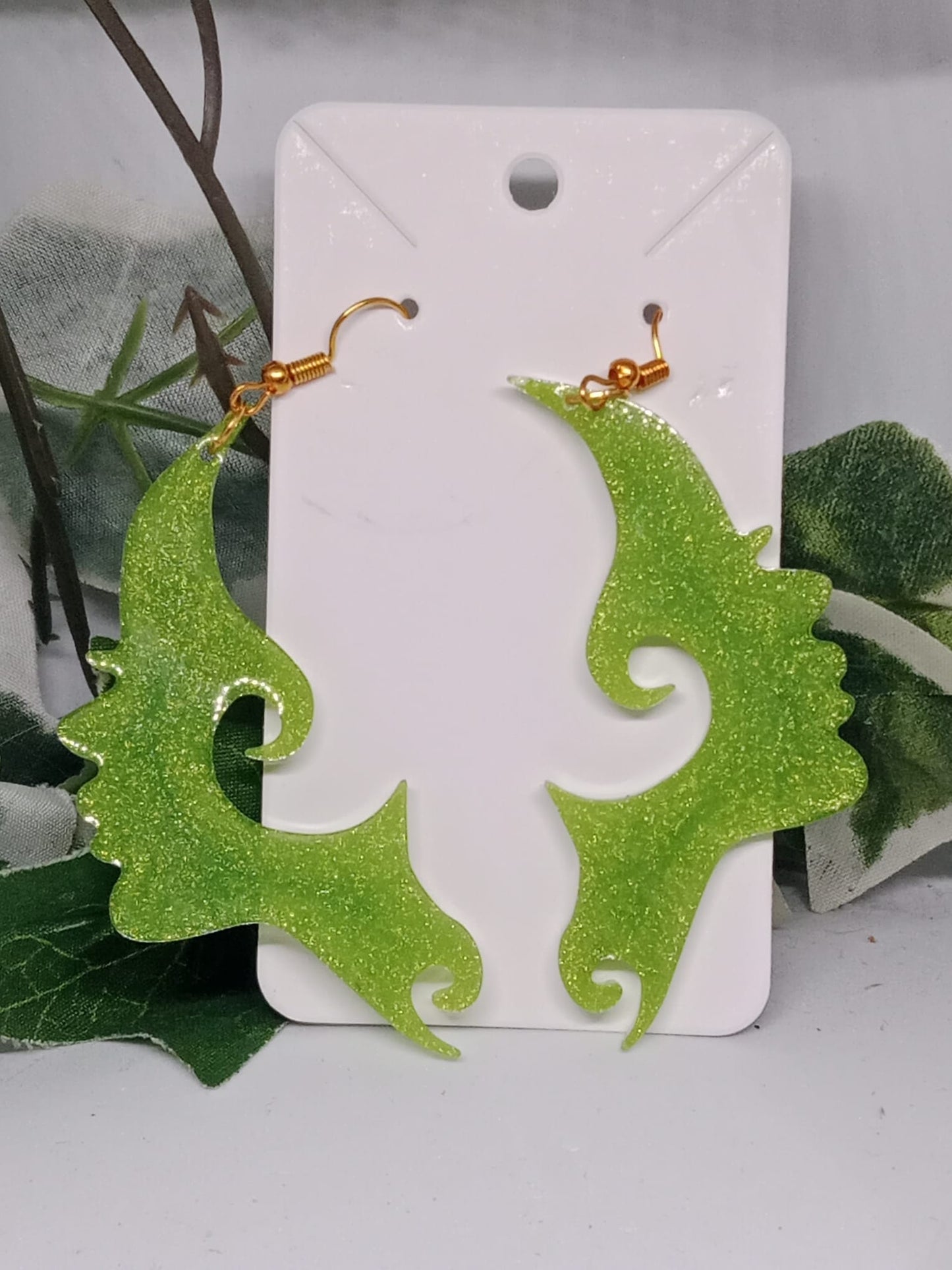 Boucle d'oreilles visages