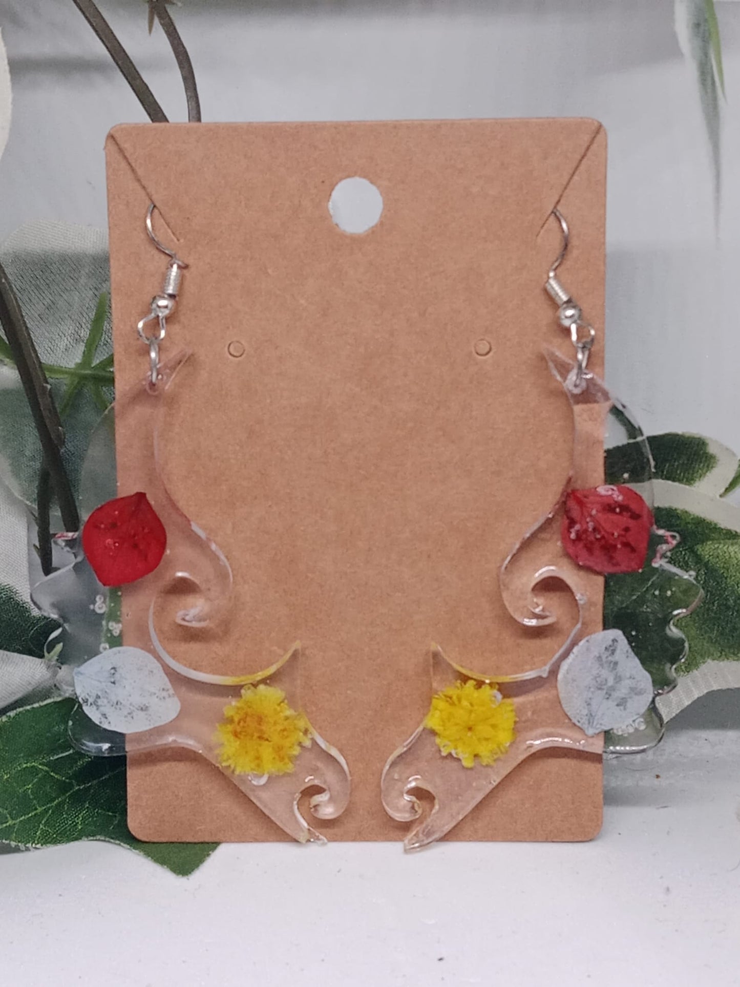 Boucle d'oreilles visages